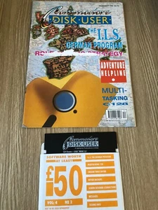 MAGAZINE COMMODORE 64 128 DISK USER DECEMBER 1990 + DISK JEUX RARE - Photo 1/5
