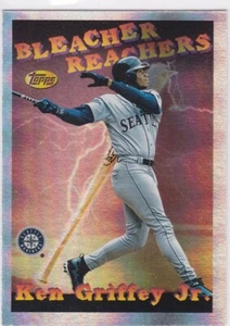 KEN GRIFFEY JR Seattle Mariner 1997 Topps BLEACHER REACHERS INSERT BASEBALL CARD - Picture 1 of 2