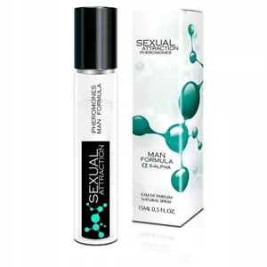 Sexual Attraction Pheromones Eau de Parfum Man Formula 5-Alpha Sexually Stimulat - Picture 1 of 5