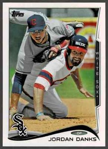 2014 Topps Jordan Danks #649 Chicago White Sox