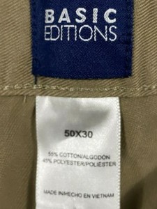 basic editions cargo pants big and tall