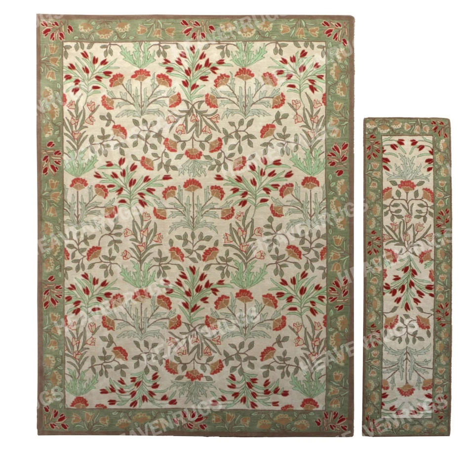 Adeline multi Handmade Traditional Wool Rug & carpet No Hidden Costs - Image 1 of 4