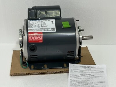 Marathon B311 Electric Motor 1 HP 1725 Rpm 1PH 115/208-230 Volt 56 Frame - Image 1 of 4