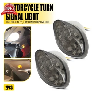 2X LED Flush Mount Turn Signal Blinker Light For Honda CBR600RR CBR600F4/F4i T - Picture 1 of 11