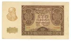 1940 Polen Deutsche Besetzung 100 (L5219) - Bild 1 von 2