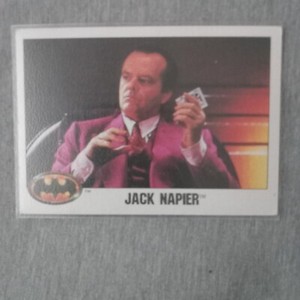 1989 Topps Batman The Movie "Jack Napier" #5