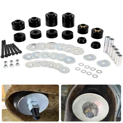 Комплект втулок крепления кузова полиуретан для 1980-1998 Ford F-150 F-250 F-350 2/4WD - Изображение 1 из 4