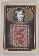 2021 Goodwin Champions Impactful Legacies Stamp Relics Francis Scott Key #IL-5