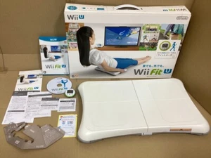 Nintendo Wii Fit U Exercise Fitness Balance Board Fit Meter Japan ver. working - Picture 1 of 10