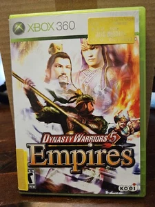 Dynasty Warriors 5 Empires (Microsoft Xbox 360, 2006) Used CIB - Picture 1 of 6