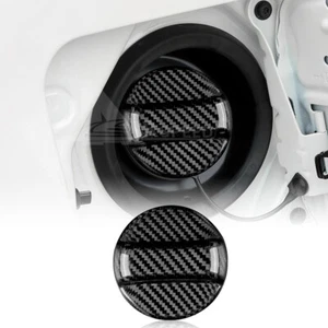 REAL Carbon Fiber Fuel Gas Tank Cap Cover For Nissan 350Z 370Z 720 Altima GTR - Picture 1 of 9