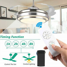Universal Ceiling Fan Lamp Timing Wireless Remote Control Receiver Light Kit