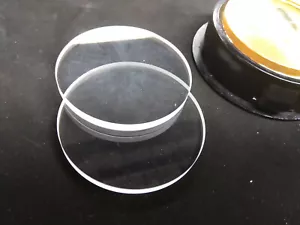 DIY Supercell 52mm Optical Flats 2 Piece Set   *** Magnetic Field Viewer *** - Picture 1 of 18