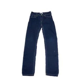 Pre-Loved (EUC) Jordache Girls Jeans SZ 10 Skinny Cropped Youth Ankle Jean Blue - Picture 1 of 9