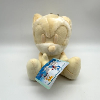 Sonic The HedgeHog Albino Pale SEGA 1998 Peluche 9" Juguete Con Etiqueta Muñeca Japón Foto 1 de 4