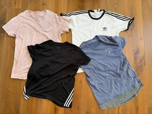 Mens Adidas & Silent Theory T Shirt x 4 BUNDLE SIZE L EXCELLENT CONDITION - Picture 1 of 12