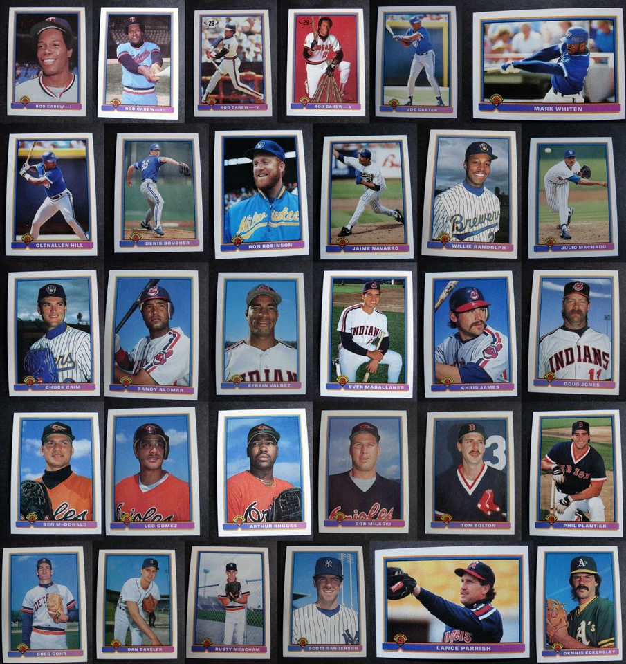 1991 Bowman Baseball Cards Complete Your Set You U Pick From List 1-250 - Image 1 of 1
