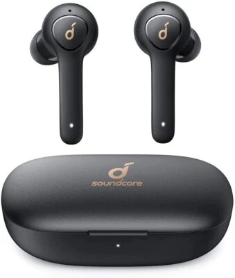 Kopfhörer Anker Soundcore Life P2 Bluetooth In-Ear - Schwarz Typ-C, 40Std. Akku