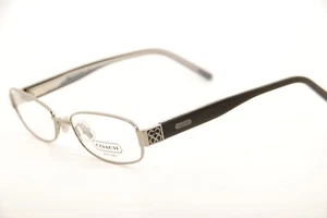 New Authentic Coach Harmony 1025 Dark Gunmetal Grey 51mm Eyeglasses - Picture 1 of 7