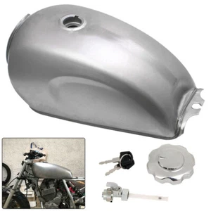 Motorcycle Fuel Gas Tank for CFMOTO Mandrill Cafe Racer Scrambler 2.4 Gallon 9L - Picture 1 of 11