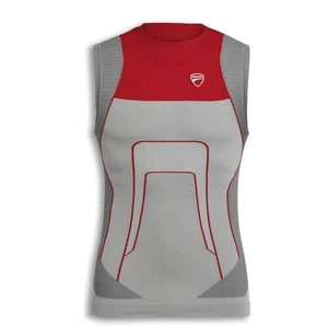 Ducati T-Shirt Sleeveless Cool Down V2 Motorcycle Bike Base Layer - Picture 1 of 3