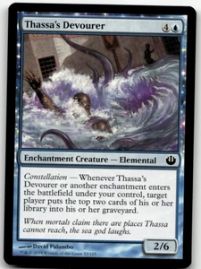 MTG Thassa's Devourer Journey into Nyx 53/165 Regular Common - Picture 1 of 1