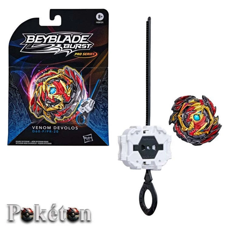Hasbro Beyblade Burst Pro Series Starter-Pack Wettkampfkreisel Venom Devolos - N - Bild 1 von 1
