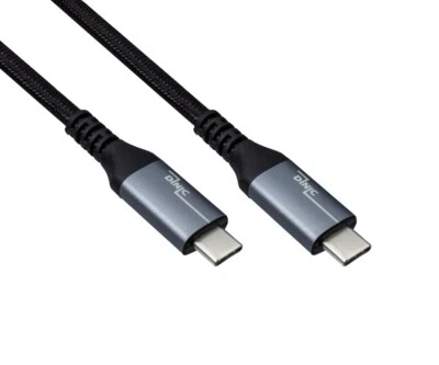 DINIC USB 3.2 HQ Kabel Typ C-C Stecker, unterstützt 100W (20V/5A) Aufladung, 1m - Bild 1 von 4
