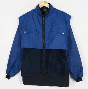 SNICKERS Men's Jacket Size S Blue Full Zip Cotton Blend Pockets Workwear s11695 - Picture 1 of 8