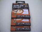 3 Packs X Middy Band'em Hooks To Nylon & Hair Rigged Pellet Band. Size 18