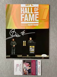 UFC STAR- DIEGO SANCHEZ AUTOGRAPH 8x10 HALL OF FAME PORTRAIT PHOTO JSA AN31836 - Picture 1 of 1