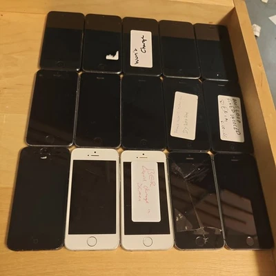 15 x FAULTY Apple iPhone 5/5S/SE 1st Gen (FB6) - Image 1 of 2