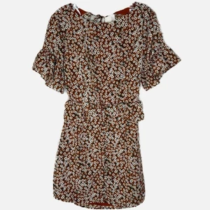 Sabo Skirt Luella Floral Dress - BROWN ORANGE FLORAL - Picture 1 of 14