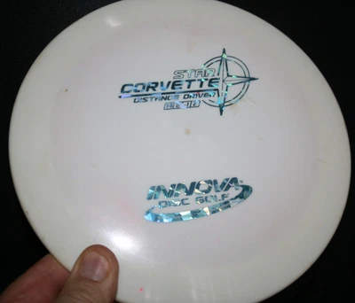 INNOVA-STAR CORVETTE-170GRMS-BLANCO-AZUL SELLO DE LÁMINA-ANTIGUO RUN-14-6-_1-2 FLIGHT# Foto 1 de 4