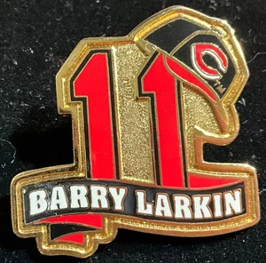 CINCINNATI REDS BARRY LARKIN JERSEY NUMBER COLLECTOR PIN - Picture 1 of 1