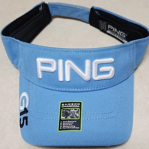 Ping G15 Golf Visor Hat Light Blue White Embroidered  - Picture 1 of 4
