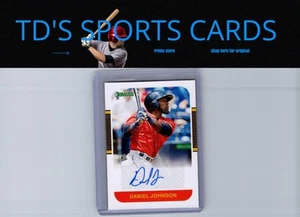 2021 Donruss #87S-DA Daniel Johnson Retro 1987 Signatures - Picture 1 of 2