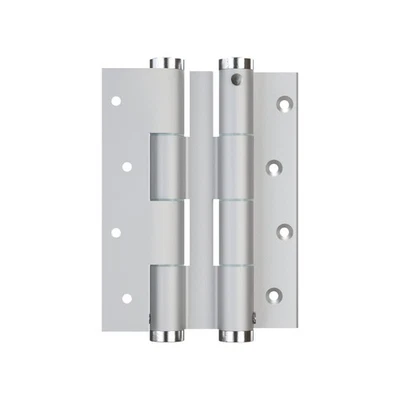 Cerniera a Doppia Azione Justor DF 120 in Alluminio Argento - Immagine 1 di 3