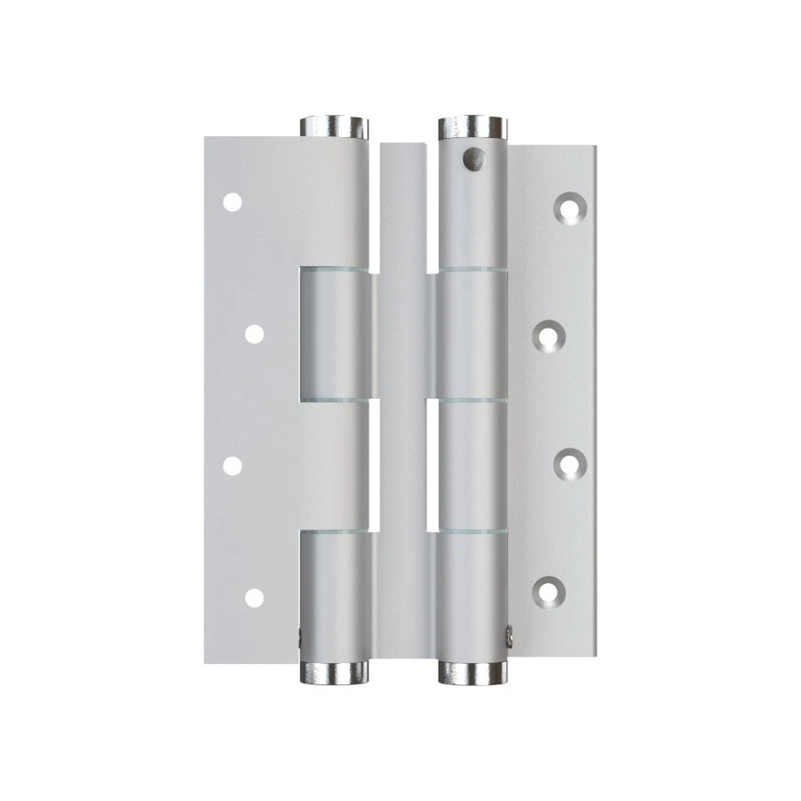 Cerniera a Doppia Azione Justor DF 120 in Alluminio Argento - Immagine 1 di 3