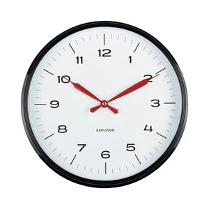 Karlsson 30cm Wall Clock Modern Factory Silent Non Tick Clock For Home Office - Picture 1 of 21