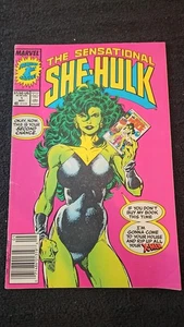 Marvel Comics 1989 sensacional quiosco She-Hulk #1 en muy buen estado - de colección John Byrne Hulk - Imagen 1 de 3