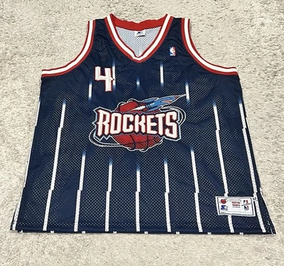 Camiseta cosida auténtica de los Houston Rockets Charles Barkley para principiantes de la NBA Foto 1 de 3
