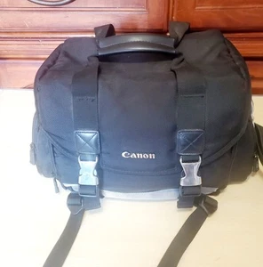 Canon 200DG Deluxe Gadget Bag Black DSLR Travel Equipment Bag - Picture 1 of 8