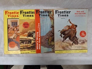 Frontier Times Non-Fiction 1960 Lot of 4 Magazines Westerns - Picture 1 of 9