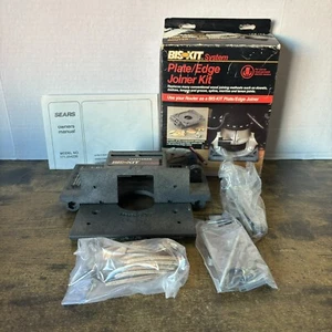 Nuevo de Lote Antiguo Sears Craftsman Router Plate Edge Joiner Kit Bis-Kit 25423 Hecho en EE. UU. - Imagen 1 de 16