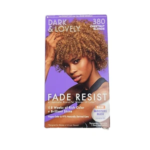 Dark & Lovely Fade Resist Rich Conditioning Hair Color, Chestnut Blonde #380 - Picture 1 of 3