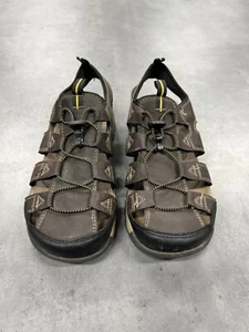 Ozark Trail MNOT22GN001 Herren 9 Braun Leder Slipper Fersenriemen Fischer Sandalen - Bild 1 von 16