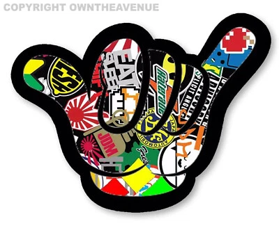 Calcomanía adhesiva Shocker Bomb Surfs Up JDM 4" DigiPrint (ShockerDopes#3FC) Foto 1 de 3