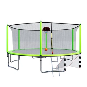 SkyBound 16ft Trampoline with Enclosure Net, Outdoor Trampoline for Kids & Adult - Picture 1 of 9