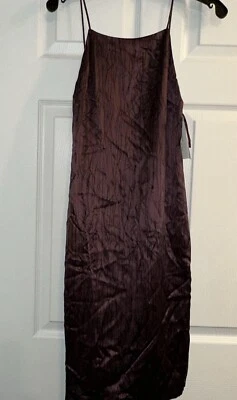 Sexy Vestido sin Mangas de Seda CK Calvin Klein De Colección Talla 2 EU 38 Foto 1 de 4